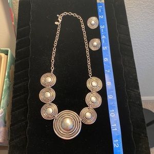 Joan Rivers necklace and earrings